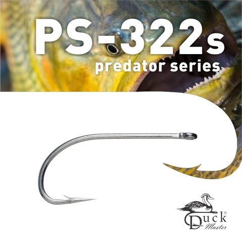 Anzuelo para Dorado y Agua Salada - Duck Master- PS-322s (Pack 20 unidades)