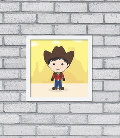 Quadro Cute Cowboy - [pendurama]