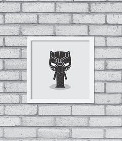 Quadro Cute Pantera Negra - [pendurama]