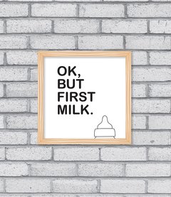 Quadro First Milk - comprar online