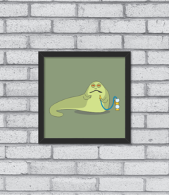 Quadro Cute Jabba the Hutt - [pendurama]