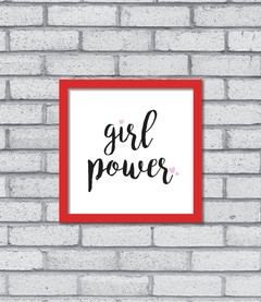 Quadro Girl Power - comprar online