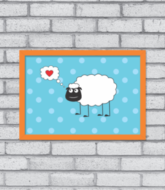 Quadro Loving Sheep na internet