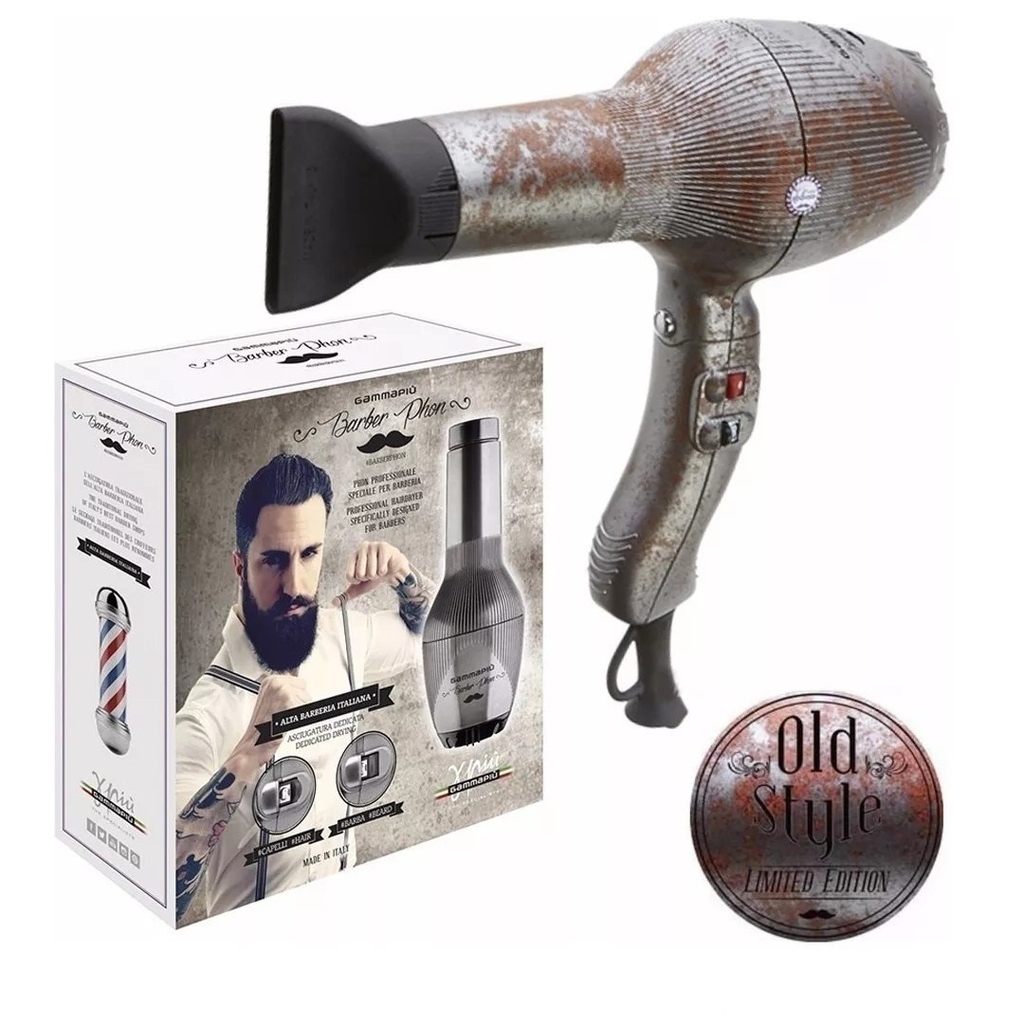 Secador Gamma Piu Barber Old Style - Katty Group