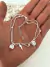 Pulsera Jordana Rayo 19 cm Acero blanco - comprar online