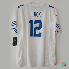 Camisa NFL Andrew Luck Indianapolis Colts Nike Youth Alternate Game Jersey Branca Draft Store