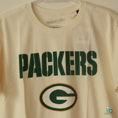 Camisa NFL Green Bay Packers Mitchell & Ness - Branca Draft Store