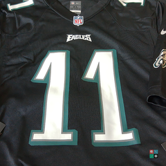 Camisa NFL Philadelphia Eagles Carson Wentz Nike Game Event Jersey - Preta Draft Store