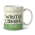 caneca personalizada game of thrones winter is coming STARK HOUSE papel amassado