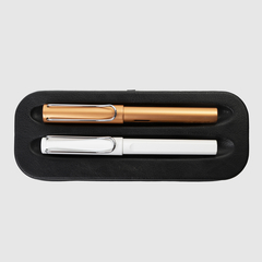 Porta Lapiceras Modena x 2 Negro - comprar online