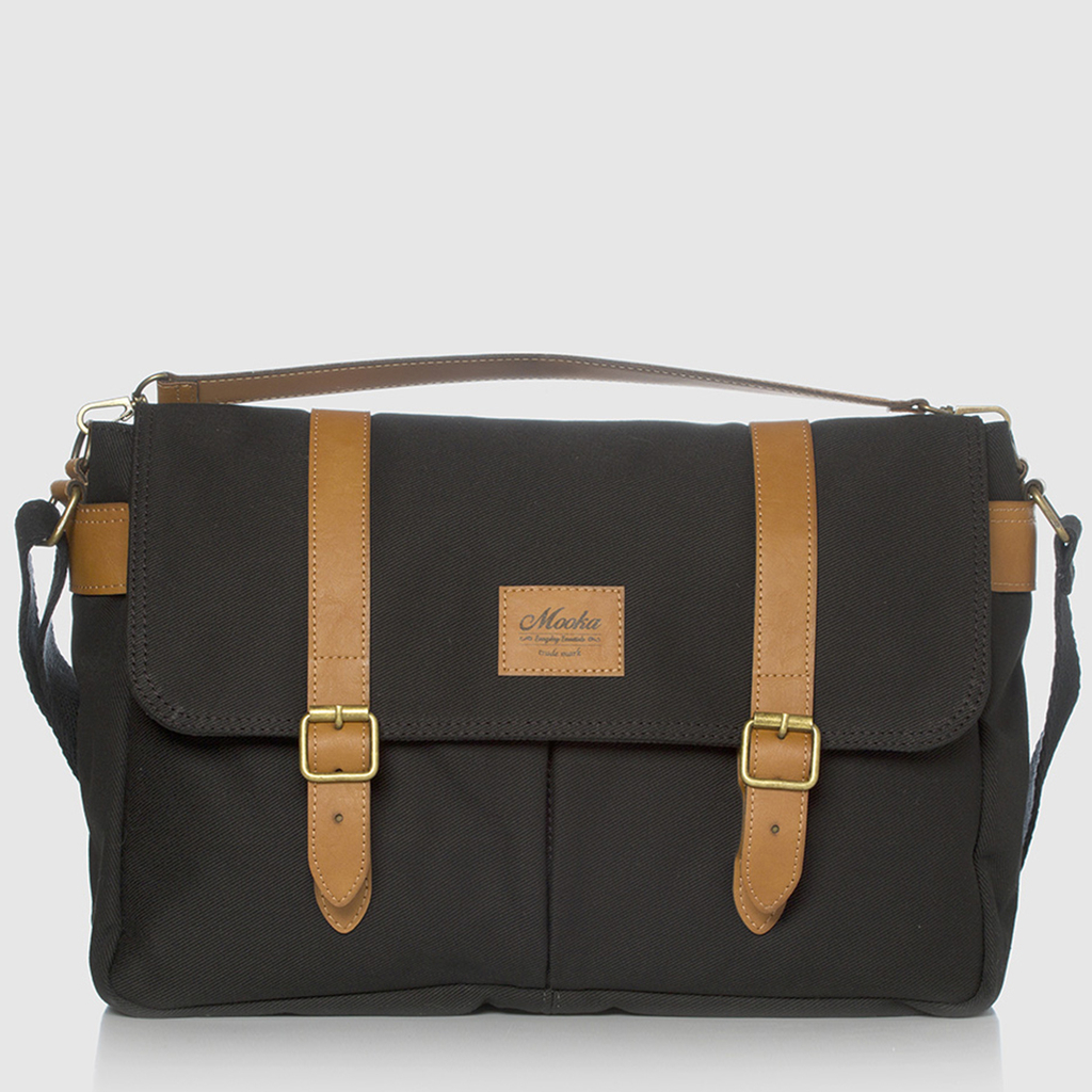 Morral Outlander Negro/Marrón - Comprar en Mooka