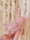 Pajarito cerámica rosa (9 cm)