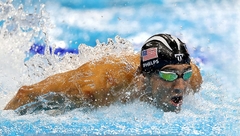 MP Michael Phelps XCEED Swimming Goggles Orange Mirrored, Grey & Orange na internet