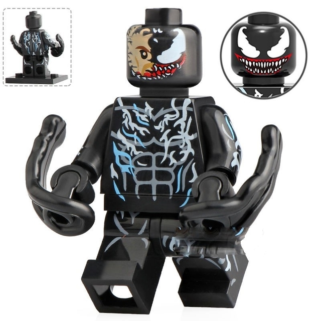 Lego Minifigura Venom MC153B - Mestres Construtores