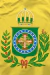 Brasão Brasil Imperial Amarelo