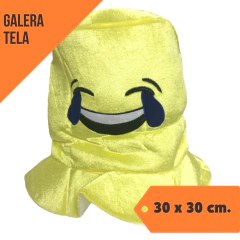 Galera Tela Emoji 30*30 cm - Promo x 6 u - tienda online