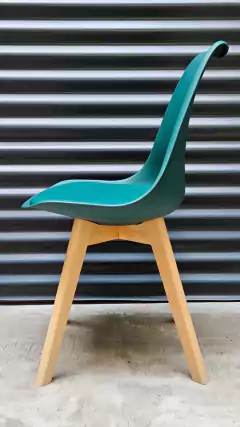 TU-BL- SILLA TULIP AZUL PETROLEO - comprar online
