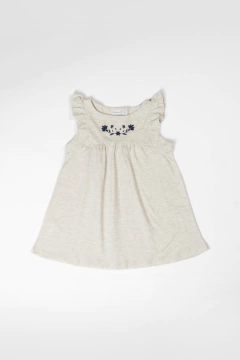 Vestido Cuba Crudo Melange - comprar online
