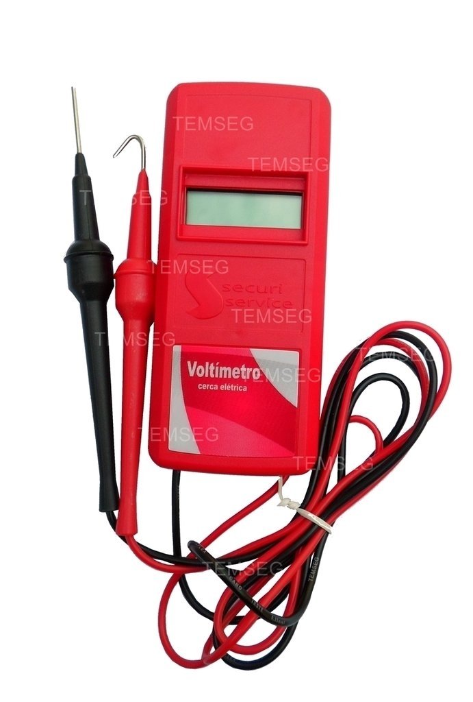 voltimetro medidor de voltagem da cerca elétrica