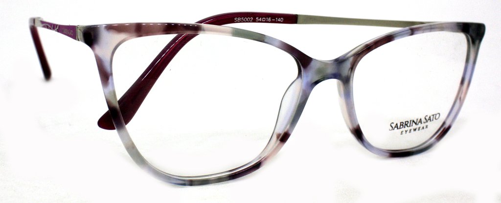 Óculos de Grau Sabrina Sato SB5002 Acetato C2 C4