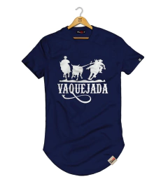 Camiseta Longline Vaquejada - Vaquerama do Brasil