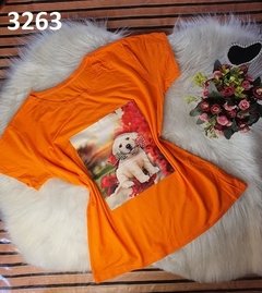 Blusinha T-Shirt Viscolycra Luxo (BTV3263)