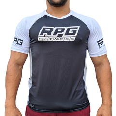 Camiseta Sport Rpg Fitness Preta - Branca