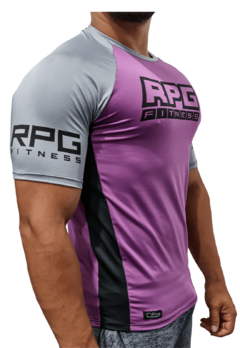 Imagem do Camiseta Sport Rpg Fitness Roxa - Cinza