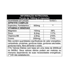 Zerapetite 60 cápsulas - BodyAction - comprar online