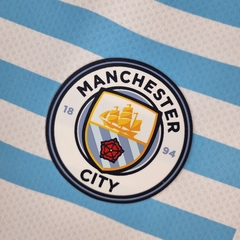 Camisa Manchester City 23/24 Versão Jogador Pré-Jogo - Azul - Imports do  vale