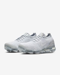 TÊNIS NIKE AIR VAPORMAX FLYKNIT 3 BRANCO CINZA