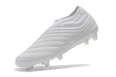 Chuteira Adidas Copa 19.0 White Campo Profissional Couro bolsa+meião de  brinde