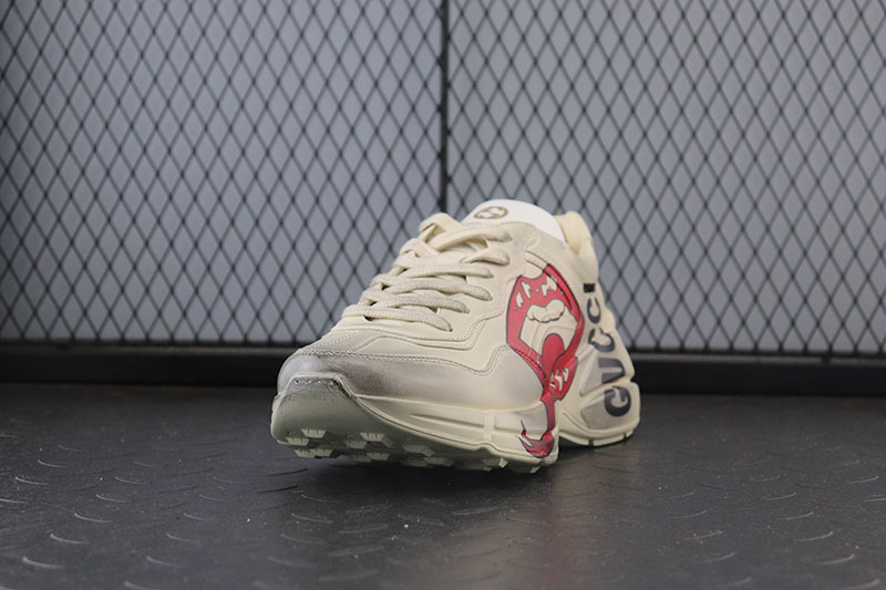 Gucci - Tênis Rhyton com Estampa de Boca Original