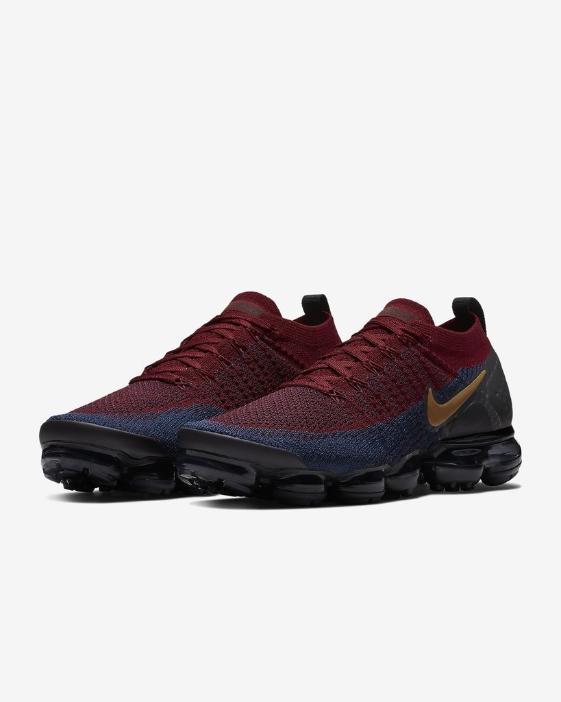 Nike Air VaporMax Flyknit 2 Vermelho Azul - Sport Shoe