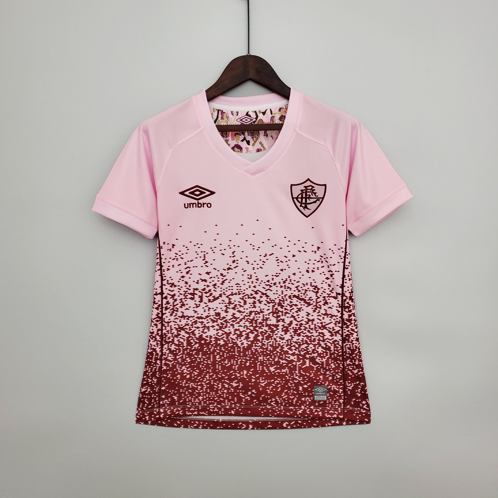Camisa Fluminense Feminina Special Edition Rosa 21/22