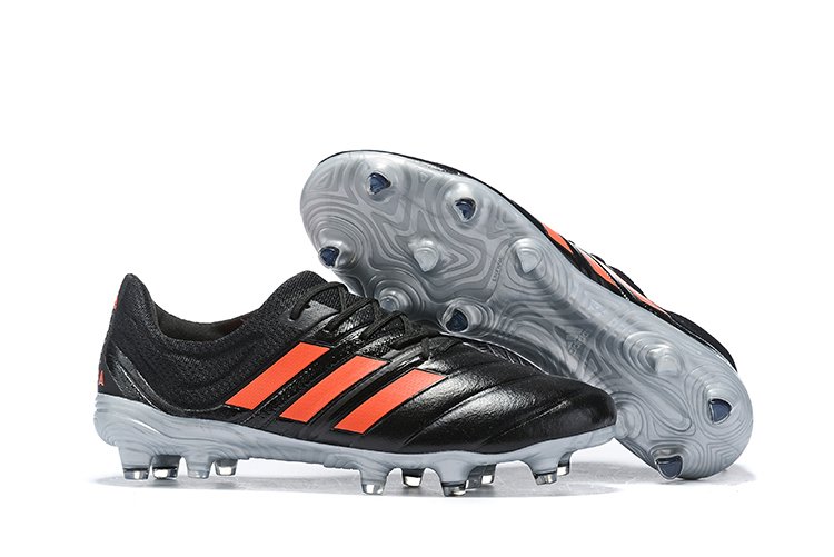 Chuteira Adidas Copa 19.1 Campo Profissional Couro Black