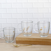 TAZA DE VIDRIO FULL ORO