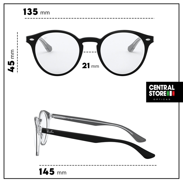 RAY BAN RB5376 2034 -V - Optica Central Store
