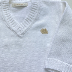 Pulover Baby Fio Branco - comprar online