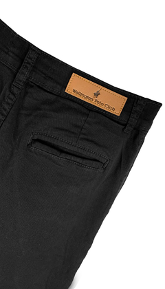 Pantalon de Gabardina Nuevo Negro - comprar online