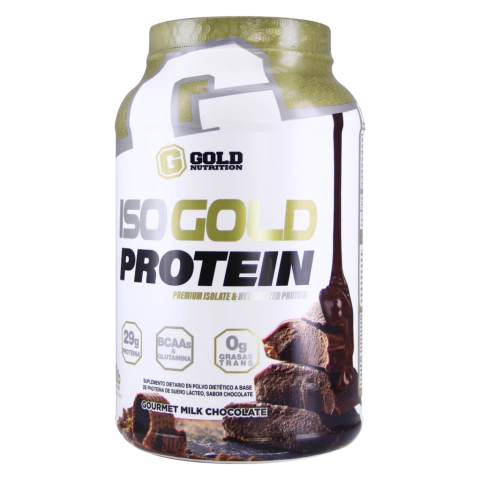 Iso Gold Protein 2lb Isolada E Hidrolizada Gold Nutrition - comprar online