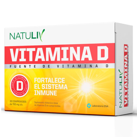 Vitamina D 30 comp - NATULIV ENA