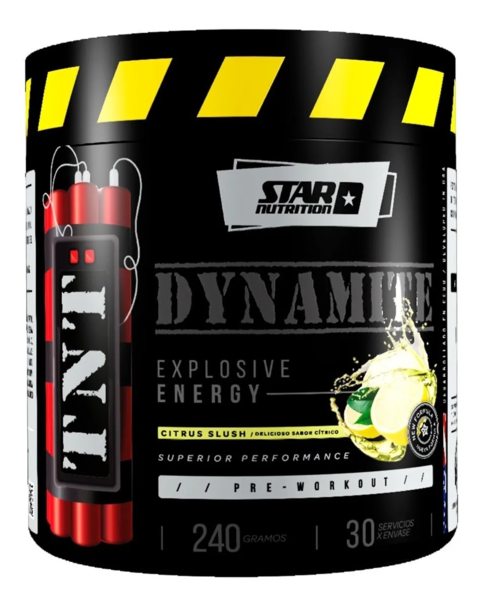 Tnt Dynamite 240g Star Nutrition Explosive Energy Preworkout - Off Suplementos