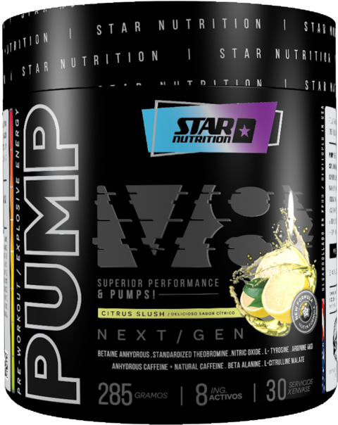 PUMP V8 NEXT GEN 285 GRS - STAR NUTRITION - Off Suplementos