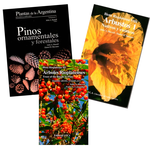 Combo Arboles Rioplatenses + Arbustos 1 + Pinos ornamentales y forestales