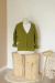 CARDIGAN BOLIVAR VERDE OLIVA - Cuatro Folk Shop