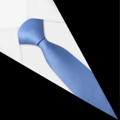 Gravata Lisa Azul Serenity - StZ8z1 na internet