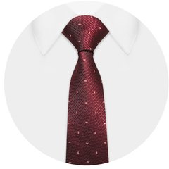 Gravata Foulard Bordô 6d76cf - comprar online