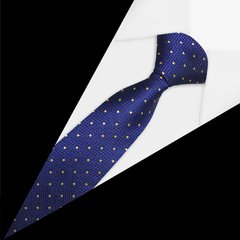 Gravata Poá Azul Marinho - x6df5fe