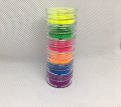 Polimero Pigmentos neon nail art por torre. 6 unidades  - comprar online